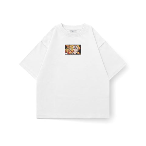 Rengoku Flame Breathing Oversized T Shirt - Kaihama