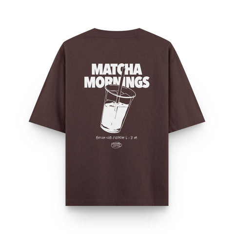 Matcha Mornings Oversized T-Shirt