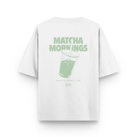 Matcha Mornings Oversized T-Shirt