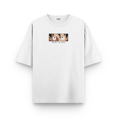 The Captain’s Gaze Oversized Anime Tee
