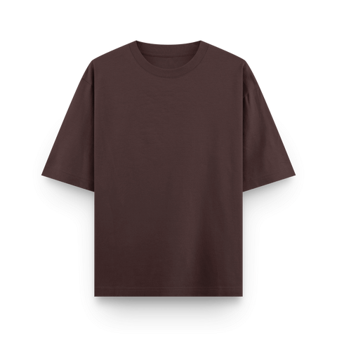 Round Neck 100% Cotton 240GSM Oversized Tshirt - Kaihama