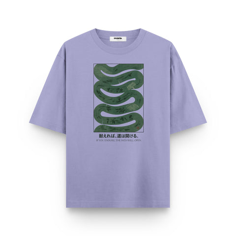 The Path Will Open Oversized T-Shirt – Kaihama Studios - Kaihama
