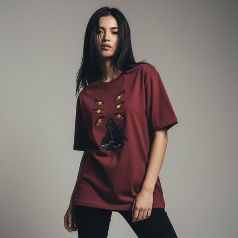 Kokushibo (Former Upper Moon One) Demon Slayer Oversized T-Shirt