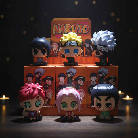 Naruto Chibi Anime Figurines | Naruto Shippuden Mini Collectibles
