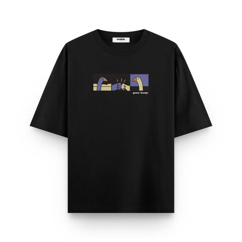 Goose Bumps Oversized Graphic T-Shirt