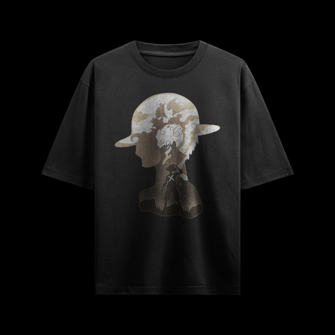 Luffy Yonkou Gear 5 Anime Oversized Tshirt