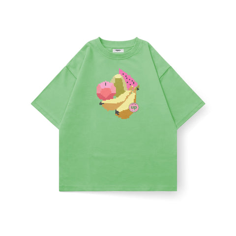 Fruits Pixel Oversized T-Shirt
