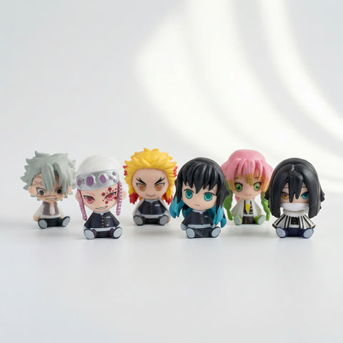 Demon Slayer Hashira No Base – Mini Collectible Figures (5–6 CM)