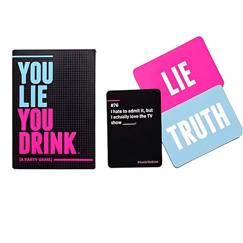 You Lie You Drink – Hilarious Party Card Game