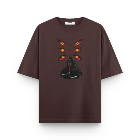 Kokushibo (Former Upper Moon One) Demon Slayer Oversized T-Shirt