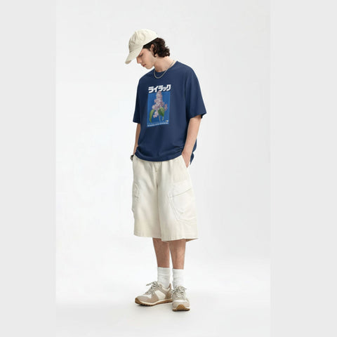 Lilac Bloom Oversized T-Shirt – Kaihama Studios