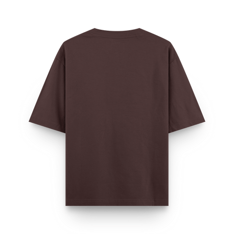 Round Neck 100% Cotton 240GSM Oversized Tshirt - Kaihama