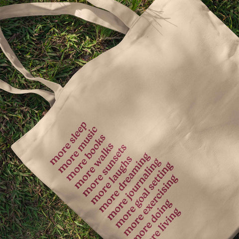More Living Tote Bag