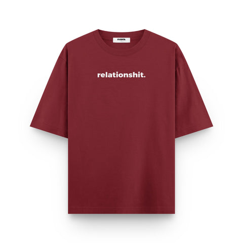 Relationshit Oversized T Shirt