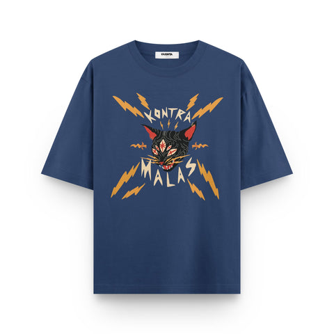 Contra Malas – Evil Slayer Oversized Graphic T-Shirt