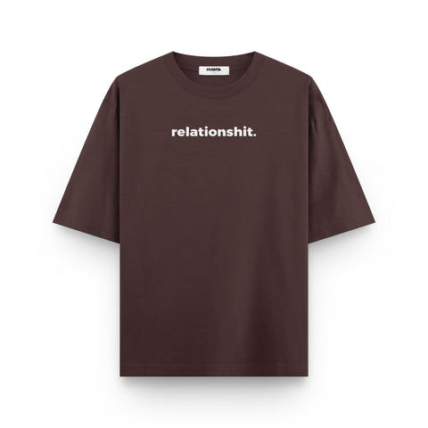 Relationshit Oversized T Shirt