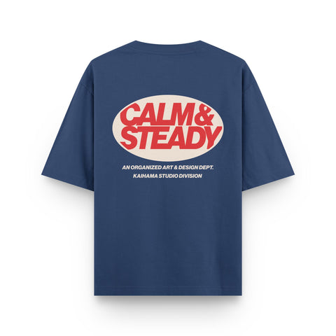 Calm & Steady Oversized T-Shirt – Kaihama Studio Edition