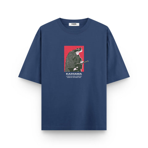 The Frog & The Sea Oversized T-Shirt - Kaihama