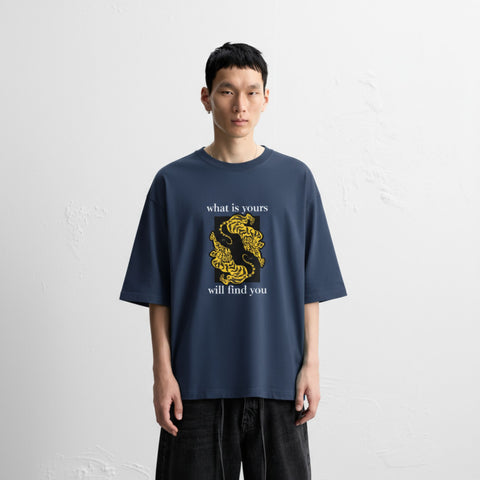 What Is Yours Will Find You Oversized T-Shirt – Kaihama Studios