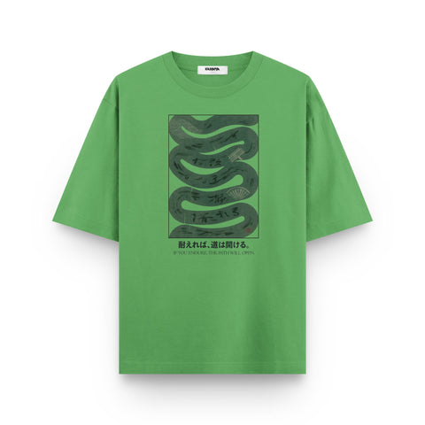 The Path Will Open Oversized T-Shirt – Kaihama Studios - Kaihama