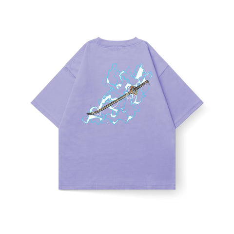 Zenitsu Thunder Breathing Oversized T Shirt - Kaihama
