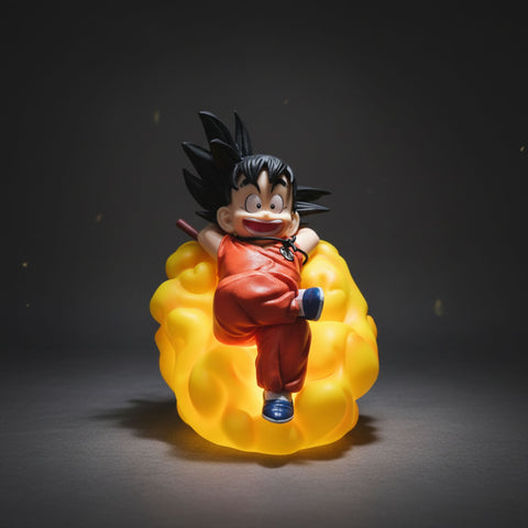 Kid Goku Flying Nimbus Figurine | Dragon Ball Anime Collectible