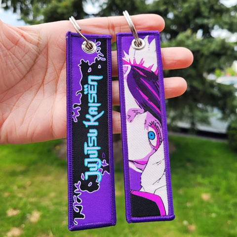 Jujutsu Kaisen Embroidered ANIME Keychain – Double Sided