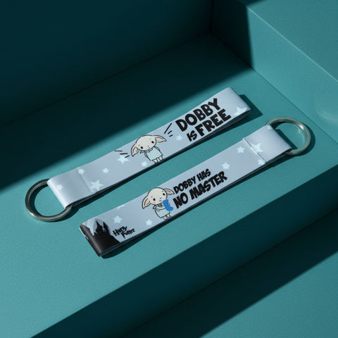Harry Potter Keychain Strap – Dobby | Ravenclaw | Trio Characters (Official Inspired Collectible)
