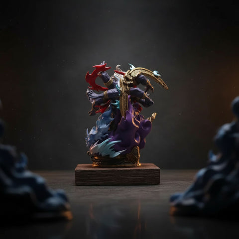 Roronoa Zoro Demon Aura Figurine | One Piece Premium Anime Collectible (19 cm)