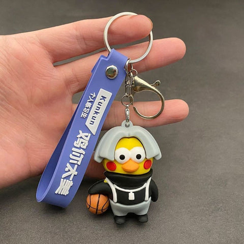 Kunkun Basketball Chick Keychain