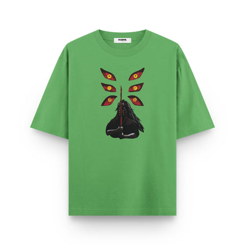 Kokushibo (Former Upper Moon One) Demon Slayer Oversized T-Shirt