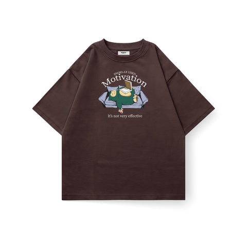 Snorlax Used Motivation Oversized T-Shirt - Kaihama