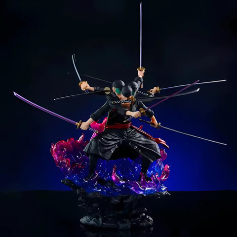 Roronoa Zoro Six-Sword Asura Mode Action Figure – One Piece Collectible Statue