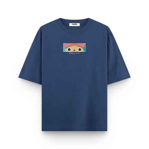 Chopper Eyes Oversized Anime Tee