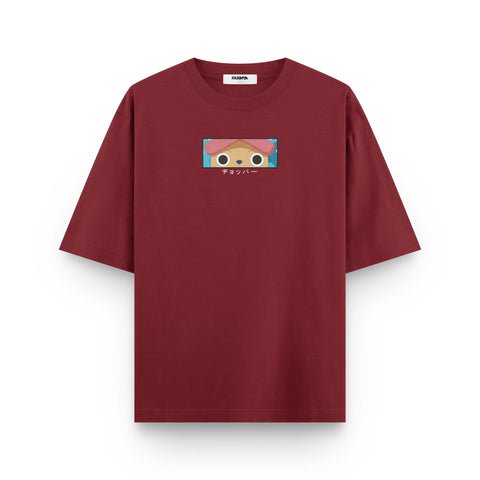 Chopper Eyes Oversized Anime Tee