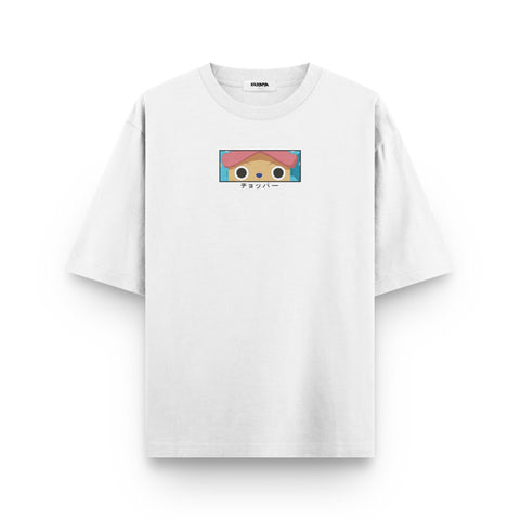 Chopper Eyes Oversized Anime Tee