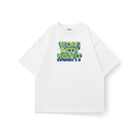 Work With Heart Oversized Tee