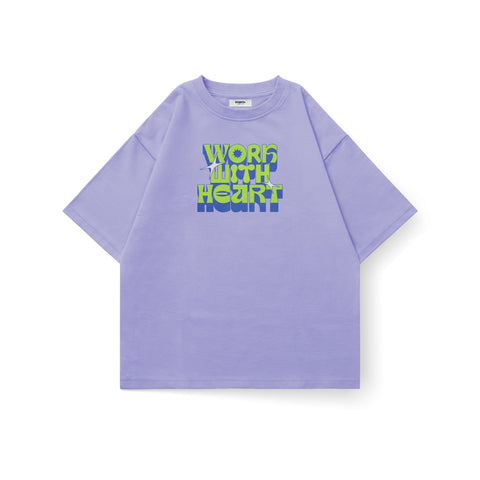 Work With Heart Oversized Tee