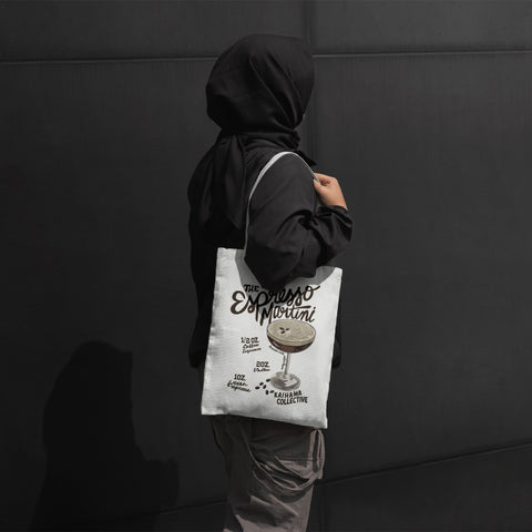 Espresso Martini Canvas Tote Bag