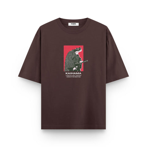 The Frog & The Sea Oversized T-Shirt - Kaihama