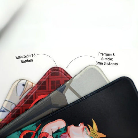 Anime Extended Mouse Pad (One Piece, Pokémon & More)