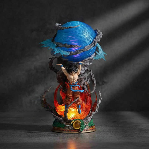 Goku Spirit Bomb Action Figurine | Dragon Ball Z Anime Collectible