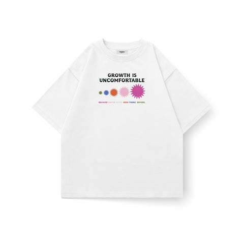 Growth Is Uncomfortable Oversized Tee
