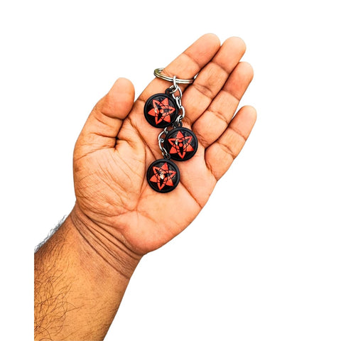 Sharingan Metal Keychains