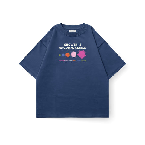 Growth Is Uncomfortable Oversized Tee