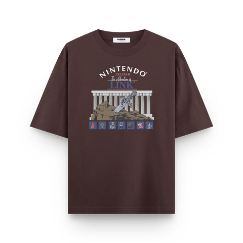Zelda Inspired – Master Sword Pixel Relic Oversized Tee