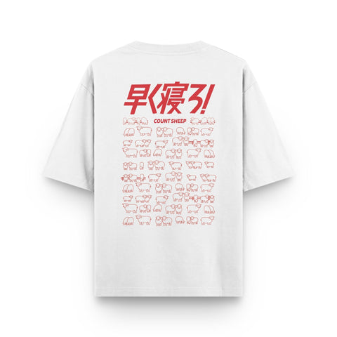 Count Sheep Oversized Tee