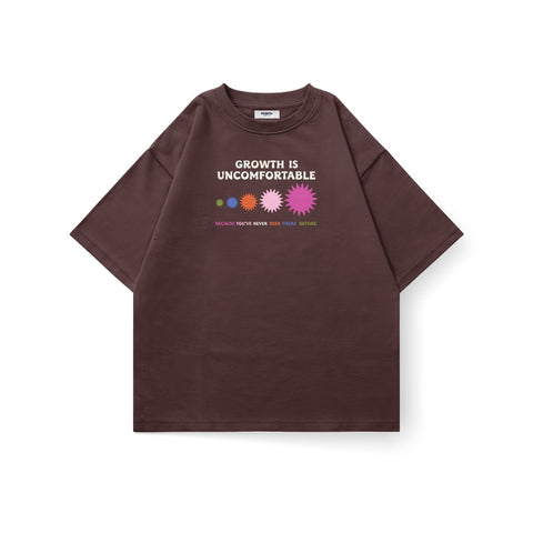Growth Is Uncomfortable Oversized Tee