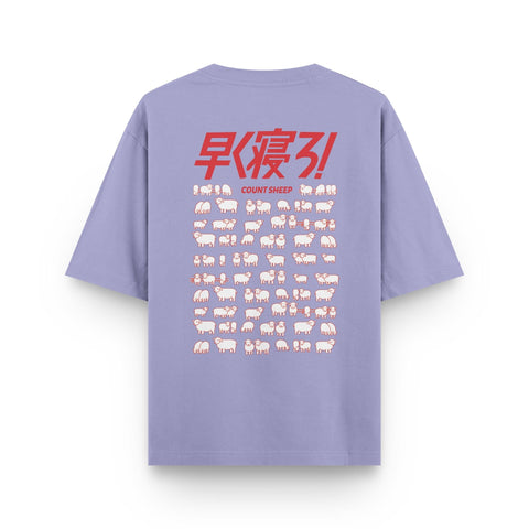 Count Sheep Oversized Tee