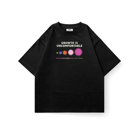 Growth Is Uncomfortable Oversized Tee